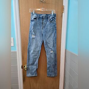 Forever 21 Ripped Pants Womens 28